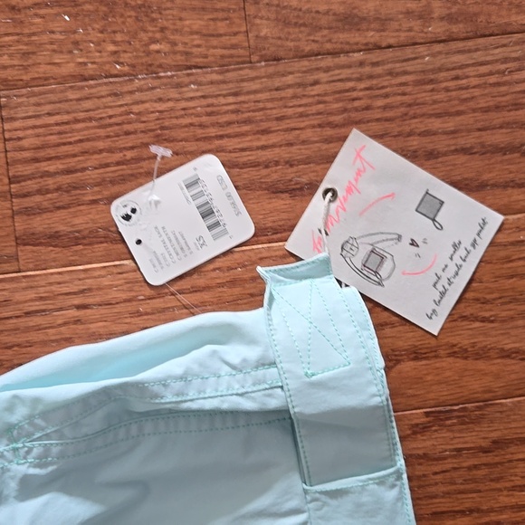 FP Movement by Free People Rain Coat: Light blue/green - Picture 4 of 5